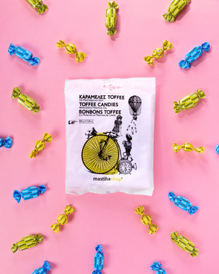 Καραμέλες Toffee με Μαστίχα 200g - mastihashop