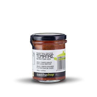 Πικάντικη Σάλτσα Τομάτας με Μαστίχα 180g - mastihashop