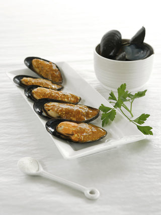 Αχνιστά μύδια α λα Ισπανικά -  mastihashop