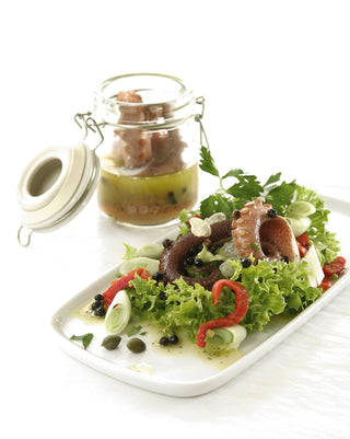 Χταπόδι μαριναρισμένο σε μαστίχα, με πιπεριές Φλωρίνης και βότανα -  mastihashop