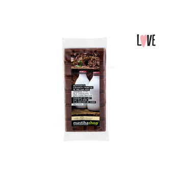 (1+1 Gift) Handmade Milk Chocolate with Chios Mastiha 90g