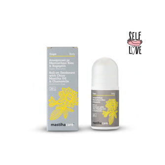 (1+1 Gift) Roll-On Deodorant with Mastiha and Chamomile 50ml