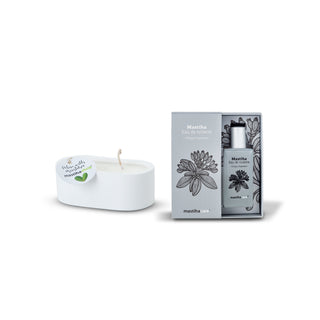Eau de toilette with Mastiha 50ml & Handmade Candle with Mastiha ''Mesta''