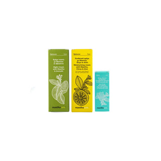 Citrus Face Cream, Night Face Cream and Eye Cream