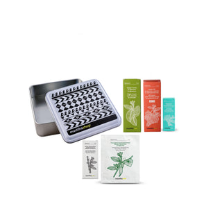 Metal Gift Box for Facial Hydration & Cleansing – Natural Mastiha Skincare