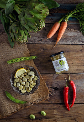 Κουκιά Μαριναρισμένα σε Λάδι 185g - mastihashop - ΤΡΑ-520