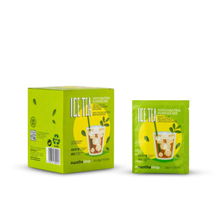 Κρύο Τσάι με Μαστίχα. Μείγμα Σκόνης με Εκχύλισμα Μαύρου Τσαγιού 10*18g - mastihashop - ΤΡΑ-725