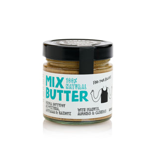 Μείγμα Βουτύρου με Φυστίκια, Αμύγδαλα και Κάσιους 200g KISS THE EARTH - mastihashop - ΤΡΑ-578