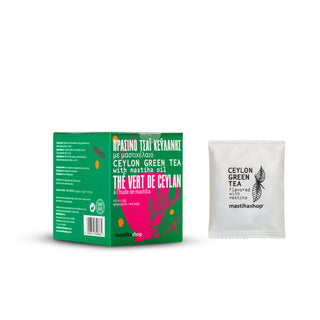 Πράσινο Τσάι Κεϋλάνης με Μαστιχέλαιο 24g - mastihashop