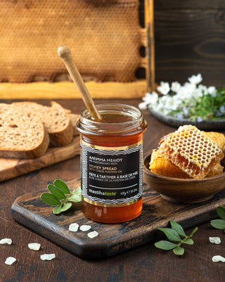 Άλειμμα Μελιού με Μαστίχα Χίου 400g - mastihashop - ΜΕΛ-009