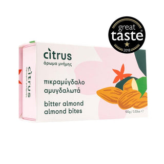 Αμυγδαλωτά με Άρωμα Πικραμύγδαλο 100g CITRUS - mastihashop - ΖΑΧ-276
