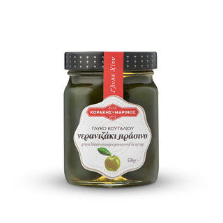 Γλυκό Νερατζάκι Πράσινο 450g ΚΟΡΑΚΗΣ - ΜΑΡΙΝΟΣ - mastihashop - ΚΟΥ-122