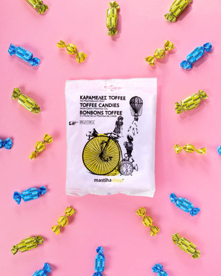 Καραμέλες Toffee με Μαστίχα 200g - mastihashop - ΖΑΧ-294