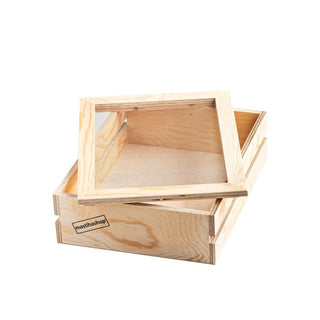 Ξύλινο Κουτί Δώρου - Μέγεθος: Πολύ Μεγάλο - mastihashop - ΣΥΣ-010