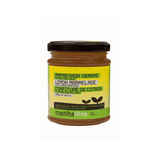 Μαρμελάδα ΒΙΟ Λεμόνι & Μαστίχα 250g - mastihashop