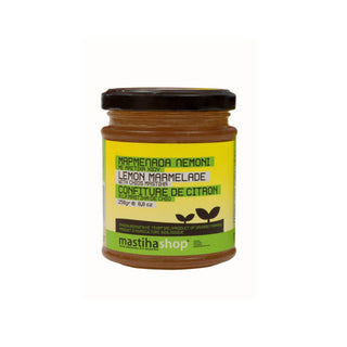 Μαρμελάδα ΒΙΟ Λεμόνι & Μαστίχα 250g - mastihashop - ΖΑΧ-085