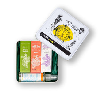 Μεταλλικό Κουτί Δώρου για Ενυδάτωση Προσώπου - mastihashop - ΔΩΡ-024