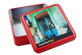 Μεταλλικό Κουτί Δώρου "ΠΟΡΤΑ" - mastihashop - ΣΥΣ-031