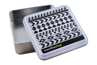 Μεταλλικό Κουτί Δώρου "ΠΥΡΓΙ" - mastihashop - ΣΥΣ-021