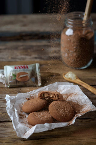 Μπισκότο με Γέμιση Κρέμας Μαστίχας 25g ΕΛΜΑ - mastihashop - ΑΡΤ-306