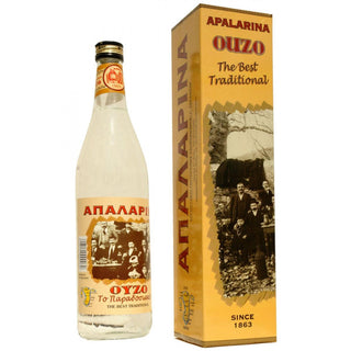 Ούζο Παραδοσιακό 700ml ΠΟΤΟΠΟΙΙΑ ΑΠΑΛΑΡΙΝΑ - mastihashop