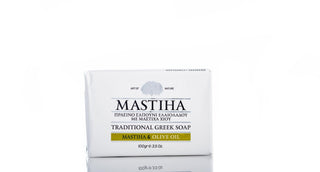 Σαπούνι Πράσινο Ελαιολάδου με Μαστίχα Χίου 100g - mastihashop - ΚΑΛ-164