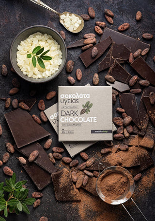 Σοκολάτα Υγείας με Μαστίχα 80g - mastihashop - ΣΟΚ-073