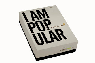 Χάρτινο Κουτί Δώρου "I AM POPULAR" - mastihashop
