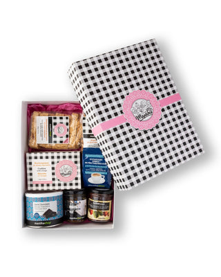 Χάρτινο Κουτί με Προϊόντα Πρωινού - mastihashop - ΔΩΡ-009